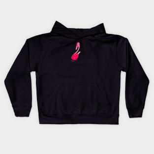 The Pink Glass Swan Kids Hoodie